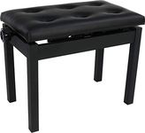 Korg - PC-770-BK Delux Rise and Fall Piano Bench - Black