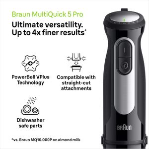 Braun MultiQuick 5 Pro Hand Blender – Powerful Immersion Mixer