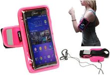 Navitech Running/Cycling / Jogging Sports Armbands for Mobile/Smart Phones Samsung Galaxy S5 / Samsung Galaxy S4 Active/Samsung Galaxy S3