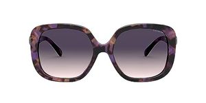 Coach HC 8292 Violet Havana/Purple Pink Shaded 56/18/140 women Sunglasses