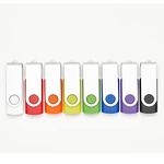 100 Pack 4GB USB Flash Drives in 5 Random Colors USB 2.0 Wholesale Lot Bulk Memory Sticks (100 Pack, 4GB)