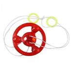 3x Rotating Gyro Pulling String Flywheel Hand Pull Rope Flywheel Toy for Birthday Kids