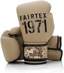 Fairtex Muay Thai Boxing Gloves for Men, Women, Kids | MMA Gloves, Kickboxing, Gym, Workout | Premium Quality, Light Weight & Shock Absorbent 14 oz Boxing Gloves- BGV25 F-Day2