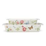 Lenox 894651 Butterfly Meadow Rectangular Baker 2-Piece Set