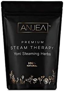 ANJEA (Australian Owned) Yoni Steaming Herbs 8 oz (8-16 steams), Vsteam Herbs for Cleansing and Tightening Detox, Natural Herbs for V Steam Seat Kit, Herbal Sitz Bath Soak, Filter bags included