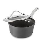 Calphalon Contemporary Hard-Anodized Aluminum Nonstick Cookware, Sauce Pan, 1 1/2-quart, Black