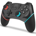 YCCTEAM Wireless Switch Controller for Tears of Kingdom, Switch Pro Controller with Dual Shock for Switch/Switch Lite/Switch OLED/PC, Pro Controller Switch Remote with Turbo/Motion Control