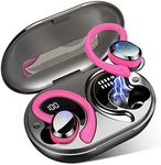 Wireless Earbuds Bluetooth Headphone Sport, Bluetooth 5.3 Earbud 3D HiFi Stereo Over Ear Buds, 48Hrs Earhooks Earphone with Noise Cancelling Mic, IP7 Waterproof Headset for Workout/Running/Gym