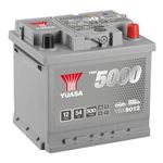 Yuasa YBX5012 12V 54Ah 500CCA SMF Silver Sealed Maintenance Free High Performance Car Battery