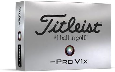 Titleist Pro V1x Left Dash Golf Balls (One Dozen)