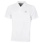 adidas Men's Performance Primegreen Polo Shirt (Short Sleeve) M White