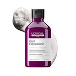 L'Oréal Professionnel Curl Expression Intense moisturizing cleansing Shampoo 300 ml | Provides intense and long lasting hydration | With Glycerin, Urea H & Hibiscus seed.