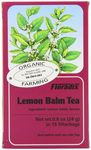 Salus Organic Lemon Balm Herb 15 Teabags (Pack of 6, Total 90 Teabags)