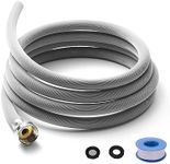 XUESNOF Dehumidifier Hose for Drainage 3/4" FHT, with Premium Brass Connectors (10 Length Options)