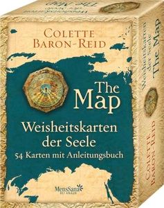 Weisheitskarten der Seele - The Map: 54 Karten mit Anleitungsbuch | Magische Orakelkarten der Bestsellerautorin