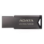 ADATA UV355 128GB Silver USB3.0 Flash Drive- Business fashion with elegant design,compaitable to 4K video and High solution photo