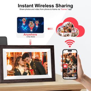Hesmor 64GB Digital Photo Frame – WiFi Frameo Smart Display