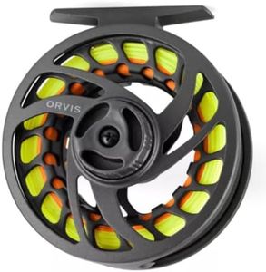 Orvis Clearwater Large Arbor Fly Reel - Smooth-Casting Fly Fishing Reel with Left or Right Hand Retrieve Conversion, Gray - IV (7-9 wt)