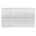 16 7/8" Grill Grates for Charbroil 463436215, 463436214, Master Chef G43257, G43205, G43258, Kenmore, Stainless Steel Cooking Grid for Thermos 461442114, Backyard, Expert Grill BG2824B, DG2824BN Parts