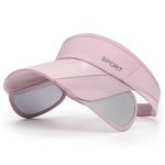 PALAY® Sun Visor Hats for Women, Adjustable Retractable Brim Golf Cap Beach Hats for Women