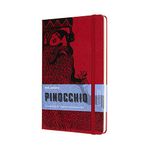 Moleskine Limited Edition Pinocchio Notebook, Hard Cover, Large (5" x 8.25") Plain/Blank, The Dogfish, 240 Pages