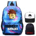 Roblox Backpack Children Rucksack Student Boogbag School Bag for Kids Boys Girls