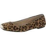 Alfani Womens Neptoon Calf Hair Square Toe Ballet Flats, Leopard Hc, 5.5 UK