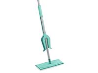 Leifheit Floor wiper Flat Wet mop Floor sweeper micro duo with press mechanism on the handle Picobello M Wiping width: 33 cm Green