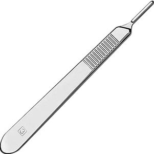 DEXSUR Scalpel Handle # 3, Premium Quality, Rust Proof Stainless Steel Scalpel Knife Handle, Lightweight and Durable, Fits Surgical Blades No. 10, 11, 12, 13, 14 and 15