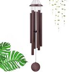 Vanquer Large Wind Chimes for Outside Deep Tone - 48'' Wind Chimes Outdoor Clearance, Deep Tone Wind Chimes, Windchimes Outdoors, Memorial Wind Chimes, Sympathy Gift, Garden Patio, Home Décor, Bronze