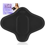 JNATER Abdominal Board Surgery Liposuction - Ab Board Post Surgery Liposuction, Lipo Foam Abdominal Compression Board for Tummy Tuck & Liposuction Post Surgery Recovery (Black)