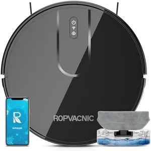 ROPVACNIC Robot Vacuum Cleaner Robot Vacuum and Mop Combo with 4000Pa Suction, Personalized Cleaning Adjustments, Self-Charging Robotic Vacuum Cleaner, Advanced Obstacle Avoidance