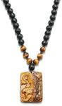 Protection Crystal Tigers Eye Neckl