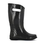 Bogs Kids Rubber Waterproof Rain Boot Boys Girls, All Black, 13 M US Little Kid