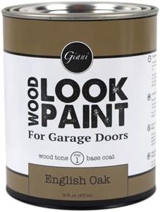 Giani Wood Look Paint for Garage Doors- Step 1 Wood Grain Base Coat Pint (English Oak)