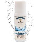 Vrikshā 100% Natural Roll On Deodorant | 24 Hours Body Odour Protection | Fragrance Free Formula | ZERO Alcohol | For Men & Women | 75 ml