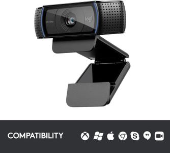 Logitech C920 HD Pro Webcam – Full HD 1080p Video Calling