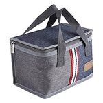 Yosoo Portable Insulated Thermal Cooler Lunch Storage Bags, Rectangular Food Box Bag Case for Picnic