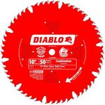 Diablo Freud D1050X 10-Inch 50-tooth ATB Combination Saw Blade with 5/8-Inch Arbor and PermaShield Coating