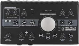 Mackie Big Knob Studio Monitor Controller and Interface + Software Bundle - Includes 2x 6' Cables