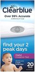 Clearblue easy digital ovulation test, easy read, one month supply - 20 ea