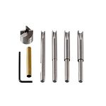 Wood Turning Pen Barrel Kits,Turning Tools, Pen Mandrel MT2 (Pen Mill Kit- 7Pcs)