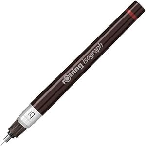 rOtring Isograph technischer Zeichenstift | 0,25 mm nachfüllbare Fineliner