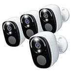 4Pack Security Cameras Wireless Out