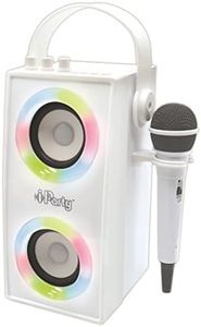 Haut-parleur portable iParty Lexibook Bluetooth 4 V Blanc