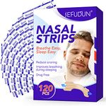 Nasal Strips, Relives Nasal Congestion, Drug-Free Anti Snore Strips, Nose Strips for Snoring,Improves Airflow for A Better Nights Sleep