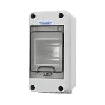 MOLLOM 3Way Circuit Breaker MCB Distribution Protection Box with DIN Rail, IP65 Waterproof,for Indoor and Outdoor