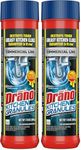 Drano Kitchen Granules Clog Remover, Commercial Line, 17.6 oz (Pack of 2)