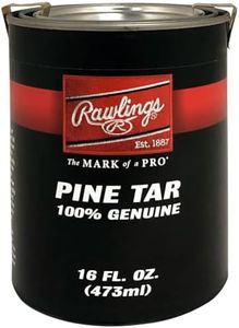 Rawlings Sporting Goods Rawlings Genuine Pine Tar Can 16Oz Black