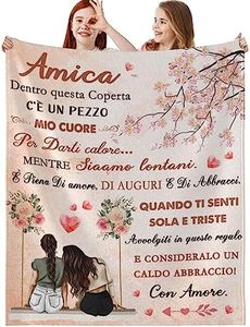 MAST DOO Regalos Amiga Cumpleaños, Regalo Amiga, Ideas Regalo Amiga Cumpleaños, Regalo Mejor Amiga Navidad Regalos Amiga Cumpleaños Mejor Amiga Regalos Amistad Franela Manta 130 x 150cm